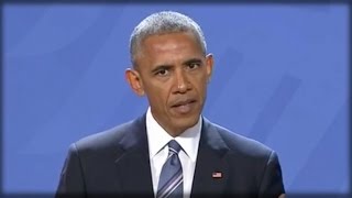 BREAKING: OBAMA JUST WENT ONSTAGE IN GERMANY & BETRAYED AMERICA WITH 7 WORDS