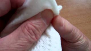 Removing inkjet ink from your fingers Movie