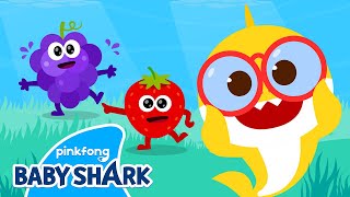 Colorful Fruits | Baby Shark Word Song | Vocabulary for Kids 