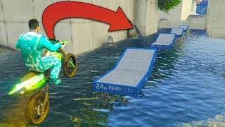 SALTOS INCREIBLES!! - CARRERA GTA V ONLINE - GTA 5 ONLINE