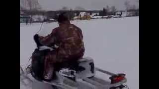обкатка снегохода BRP Lynx 49 Ranger 600 E-TEC