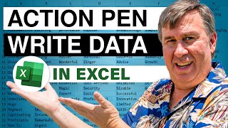 Hand Write Your Excel Data With The Action Pen - 2369