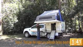 Opening a Trayon Camper