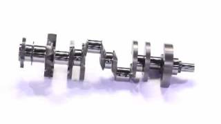 SCAT F43 Series 4340 Forged Lightweight Crankshafts from SCAT Enterprises Inc. ID7484