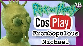 Krombopulous Michael Cosplay Sculpt - Rick and Morty Mask pt1