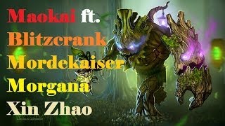 Maokai URF! Hel lol match med skype på svenska!