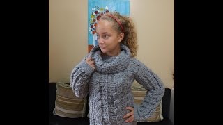 Crochet abrigo para adulto con trenzas parte 1 - con Ruby Stedman