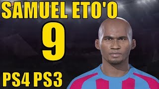 PES 2018 / COMO CREAR A SAMUEL ETO'O / HOW TO CREATE FACE & STATS / TUTORIAL COMPLETO / PS4 PS3