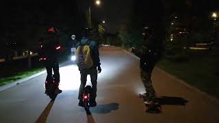 Трасса Моноколёс, Электросамокатов. Monowheel track, Electric scooters.