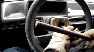 КАК СНЯТЬ РУЛЬ на девятке (ВАЗ-2109, 2108, 21099 и т.п.)