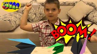 Хлопушка из Бумаги,JOYMAX Вадя & Макс,Видео для Детей,ЖМИ КНОПКУ ПОДПИСАТЬСЯ!