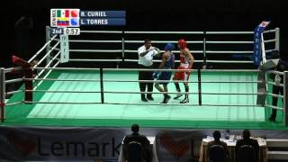 Light (60 kg) - Semifinal - Raul CURIEL (MEX) - Luis TORRES (VEN)