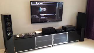 Home theather system Jamo S608 + onkyo + samsung