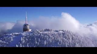 Lysá hora 4K 2017 (Zima, Drone, Mavic Pro)
