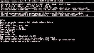 Cgminer Scrypt Mining Tuning (Overclocking) GPU Raise Hashrate Tutorial (Litecoin, Feathercoin, etc)
