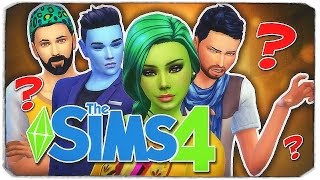 РОСТОМАН, ВАМПИР, ЧЕЛОВЕК, ИНОПЛАНЕТЯНИН - "СКРЕЩИВАЕМ" СИМОВ В SIMS 4