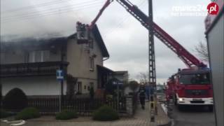Pożar domu w Miejskiej Górce