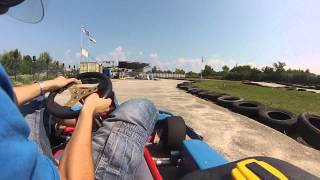 Fonyod - gokart onboard 2013.07.26 GoPro HERO3