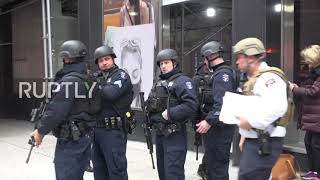 USA: Emergency response teams onsite following reports of armed individual near UN HQ