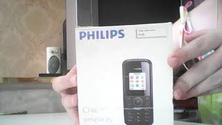 Распаковка Philips E102