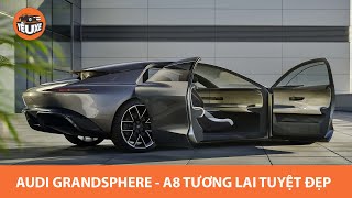 Audi Grandsphere: A8 tương lai với cửa mở ngược như Rolls Royce, đuôi xe như du thuyền
