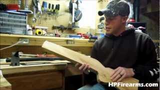 How To Make a Gun Stock Blank by HPFirearms