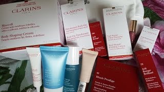 Заказ с интернет-магазина Clarins июль 2016