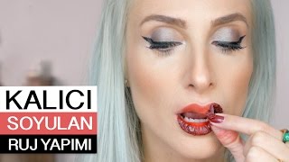 Soyulan Kalıcı Ruj Yapımı ve Güney Kore'den Pudra, Ruj | Sebile Ölmez