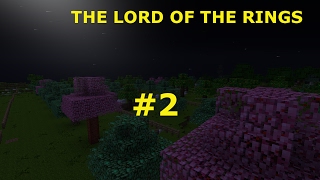minecraft(мод The Lord of the Rings)-роща деревьев #2