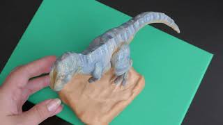 Динозавр из мастики. Часть 4
