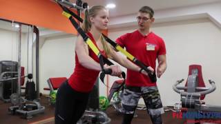Функциональная тренировка с петлями TRX
