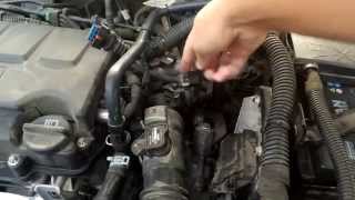 Opel Astra J: Снятие и чистка дросельной заслонки (ошибка P1101)