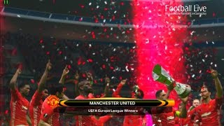 UEFA Europa League Final | Fiorentina vs Manchester United | PES 2017 Gameplay PC