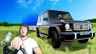 НЕ ДОЕХАЛ ДО ДЕРЕВНИ НА ГЕЛИКЕ - ПЕРЕВОДЗКА ГРУЗОВ НА ГЕЛИКЕ в CITY CAR DRIVING + РУЛЬ