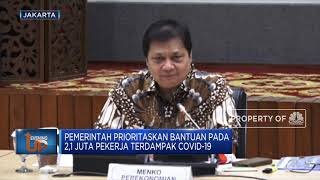 Pemerintah Prioritaskan Bantuan Pada 2,1 Juta Pekerja Terdampak Covid-19