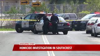 Homicide Investigation In Southcrest