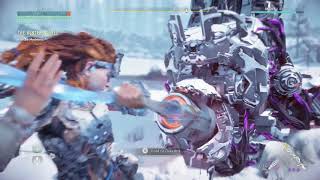 Horizon Zero Dawn Modify Banuk Powershot Bow Defeat Machines with 3 Hunters