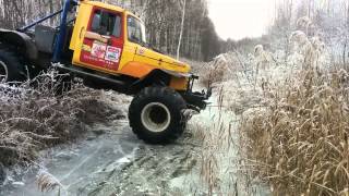 Гузовой зачет. ГАЗ-66 и ГАЗ 3308 на Мозголом 2014.