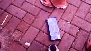 Fail, crush and trample flip flops