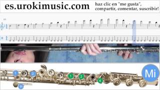 Como Tocar Flauta Besame Mucho Tablatura Parte#1 ejercicios um-b927