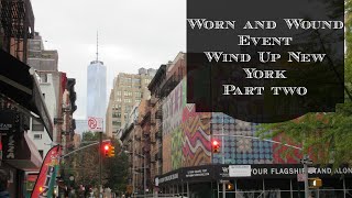 New York Watch Fair! Part 2 of 3, Watch Events (WE) Episode 2