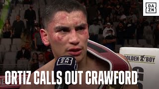 Vergil Ortiz Jr. Calls Out Terence Crawford After Defeating Maurice Hooker