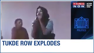 BJP tweets JNU Councilor Afreen Fatima's video; Calls it 'Zeher ki Kheti'