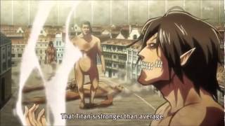 Eren's Titan Rampage Full Fight English Dub