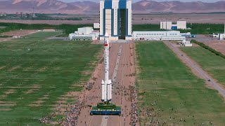 Jiuquan’s vertical rocket assembly and transport