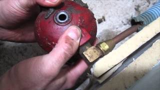 How to Replace an Oil Filter for Your Oil Fired Boiler or Furnace - Oil Tank Filter DIY