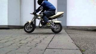 Like Isle of Man TT pocket bike slow motion