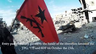 Message from R.U.I.S. after Raqqa city liberation in Syria