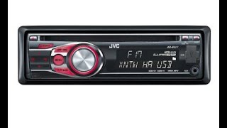 Очень простой ремонт автомагнитолы JVC KD-R417