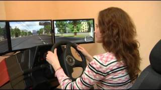 Автотренажеры в ФЭЦ "Детский автогород" УлГУ